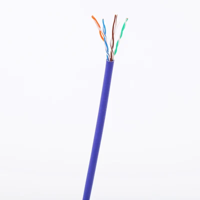 Pure Copper Cat5/Cat5e/CAT6 Ethernet Cables, Solid OFC Network Cords, UTP/FTP, Indoor/Outdoor, Factory Direct Supply
